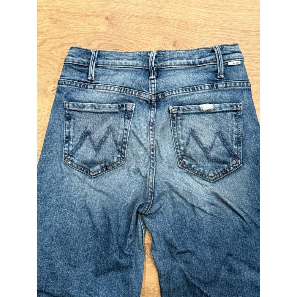 MOTHER The Hustler Roller Wide Leg Ankle Jean in High on the Hog Women’s 27 Blue - Picture 11 of 12